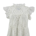 Vestido Flying Tomato Mangas Cortas Encaje Corto Para Damas by Flying Tomato