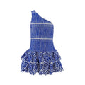 Vestido Iris 1h Bordado Eyelet Ruche para Damas