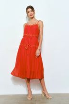 Vestido Ina Liso Encaje Para Damas by Ina