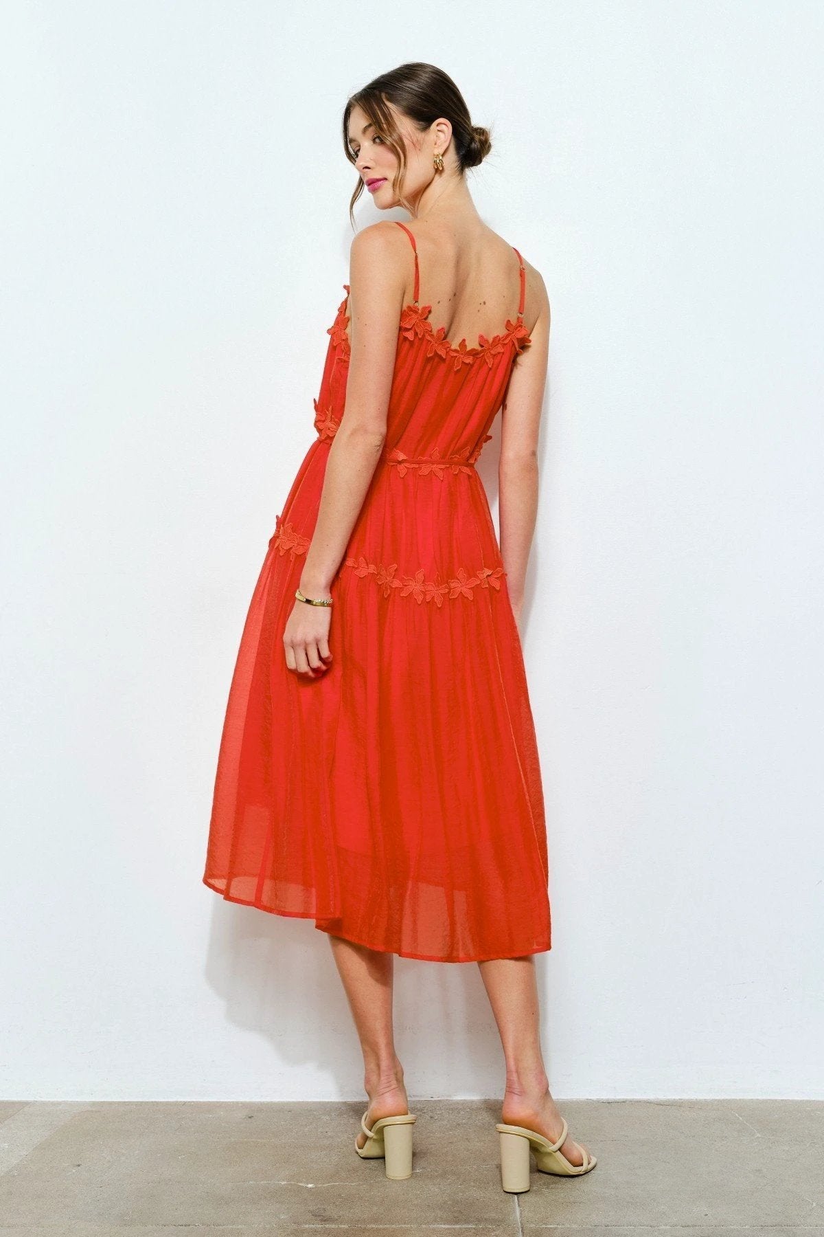 Vestido Ina Liso Encaje Para Damas by Ina