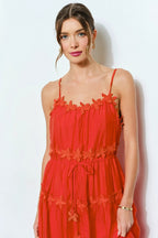 Vestido Ina Liso Encaje Para Damas by Ina
