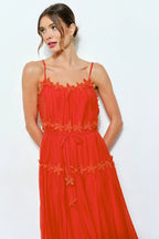 Vestido Ina Liso Encaje Para Damas by Ina