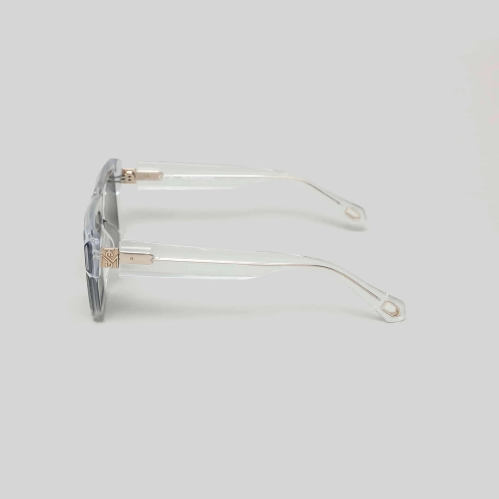 IREN SUNGLASSES SHINY GOLD TRANSPARENT - Monastery