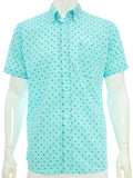 Camisa Izod Mangas Cortas Estampada P/ Caballeros by Izod
