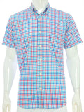 Camisa Izod Mangas Cortas Cuadros P/ Caballeros by Izod