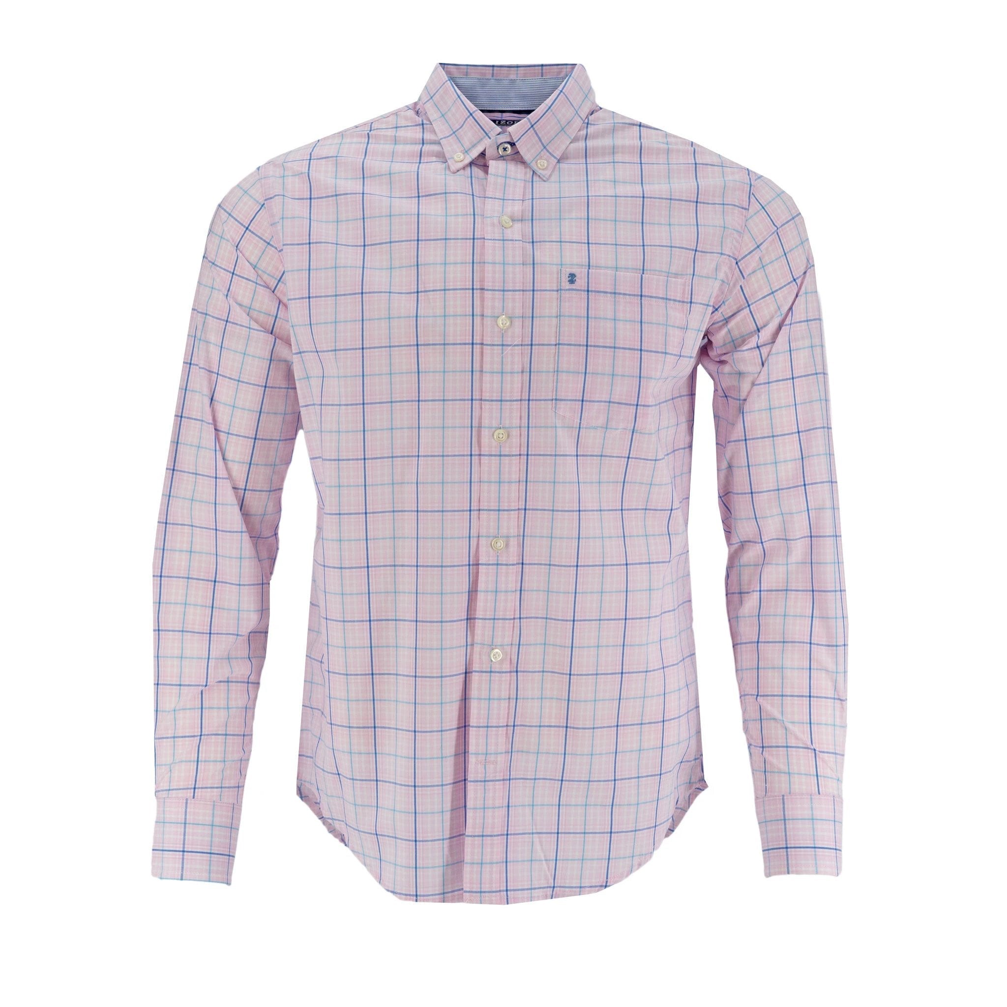 Camisa Izod Mangas Largas Cuadros Para Caballeros by Izod