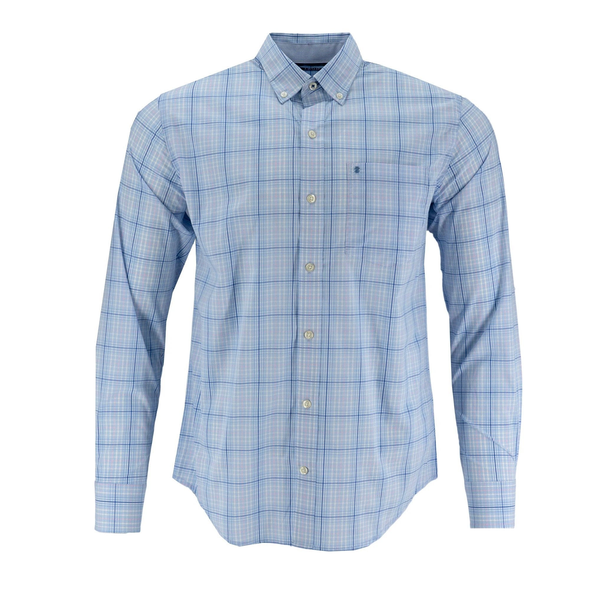 Camisa Izod Mangas Largas Cuadros Para Caballeros by Izod