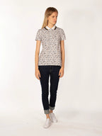 Poloshirt Tommy Hilfiger Mangas Cortas Estampada Para Damas by Tommy Hilfiger