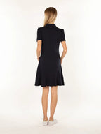 Vestido Tommy Hilfiger Mangas Cortas Liso Para Damas by Tommy Hilfiger