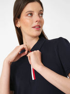 Vestido Tommy Hilfiger Mangas Cortas Liso Para Damas by Tommy Hilfiger