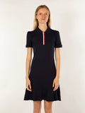 Vestido Tommy Hilfiger Mangas Cortas Liso Para Damas by Tommy Hilfiger