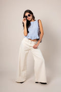JEANS WIDE LEG T-M 7434 ONE.