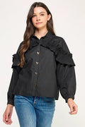 Blusa Pastel Desing Mangas Largas Lisa Para Damas by Pastel Desing