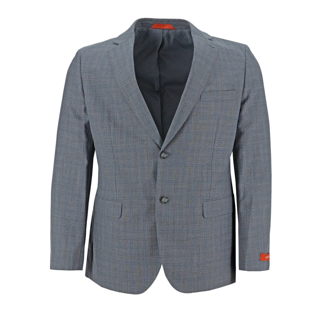 Traje Zanetti 2 Botones Messina Cuadros P/ Caballeros by Zanetti