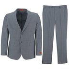 Traje Zanetti 2 Botones Messina Cuadros P/ Caballeros by Zanetti