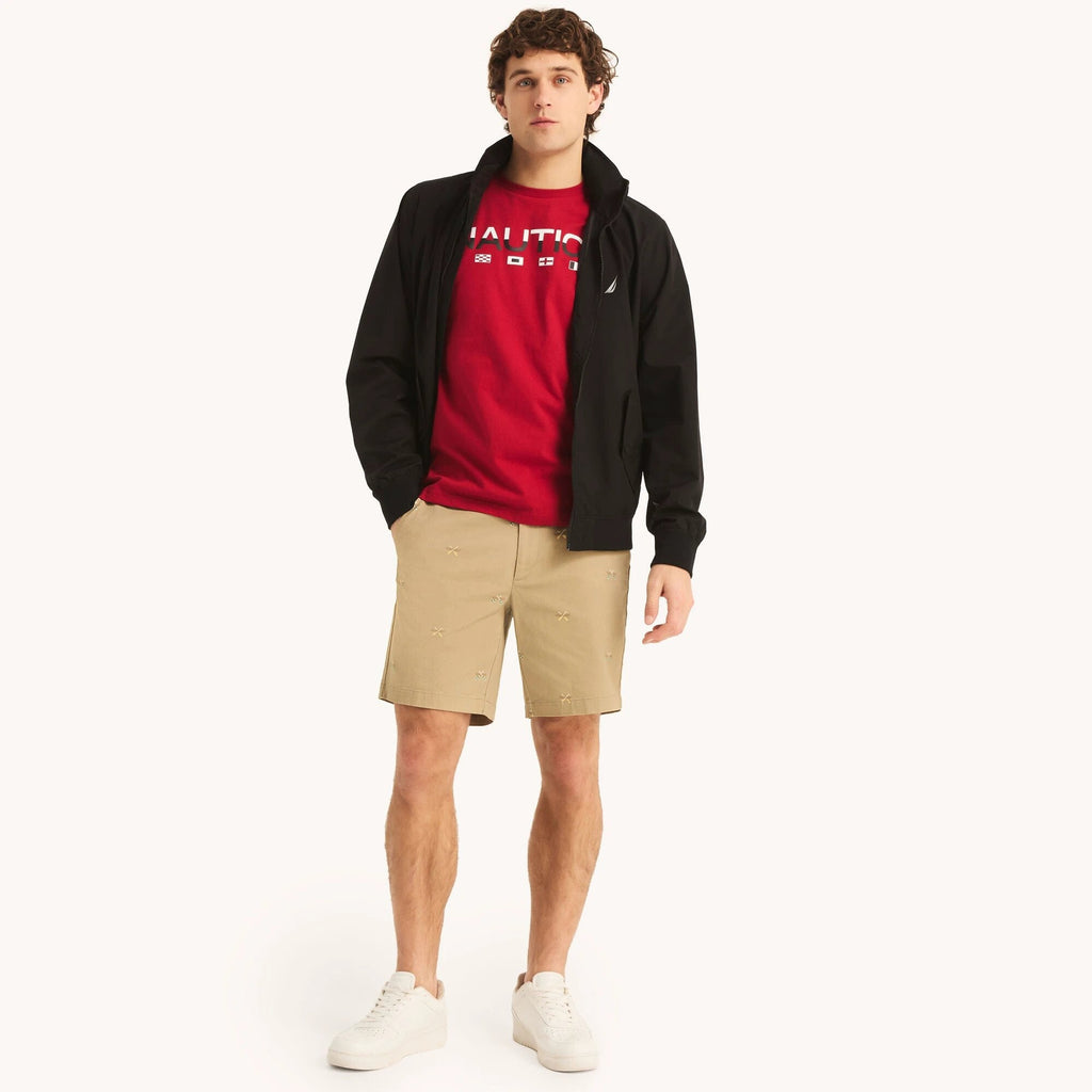 Jacket Nautica Mangas Largas Liso P/ Caballeros JR3500 by Nautica