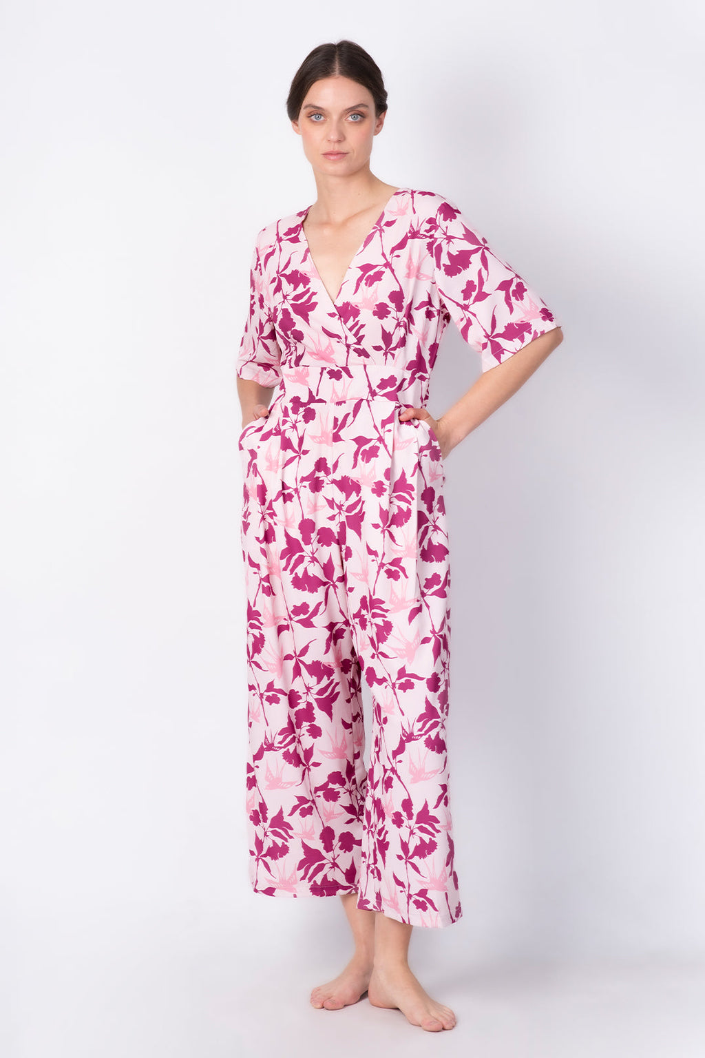 Jumpsuit Fuerza Colibrí Rosado - moda mujer Colombia OchoCinco