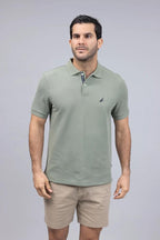 Poloshirt Nautica Mangas Cortas Liso Para Caballeros by Nautica