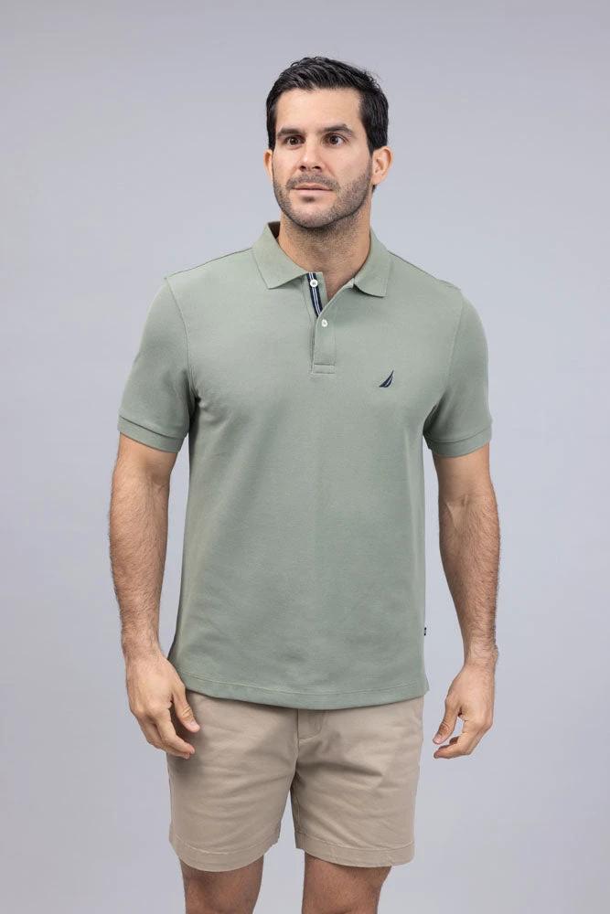 Poloshirt Nautica Mangas Cortas Liso Para Caballeros by Nautica
