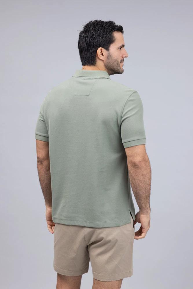 Poloshirt Nautica Mangas Cortas Liso Para Caballeros by Nautica