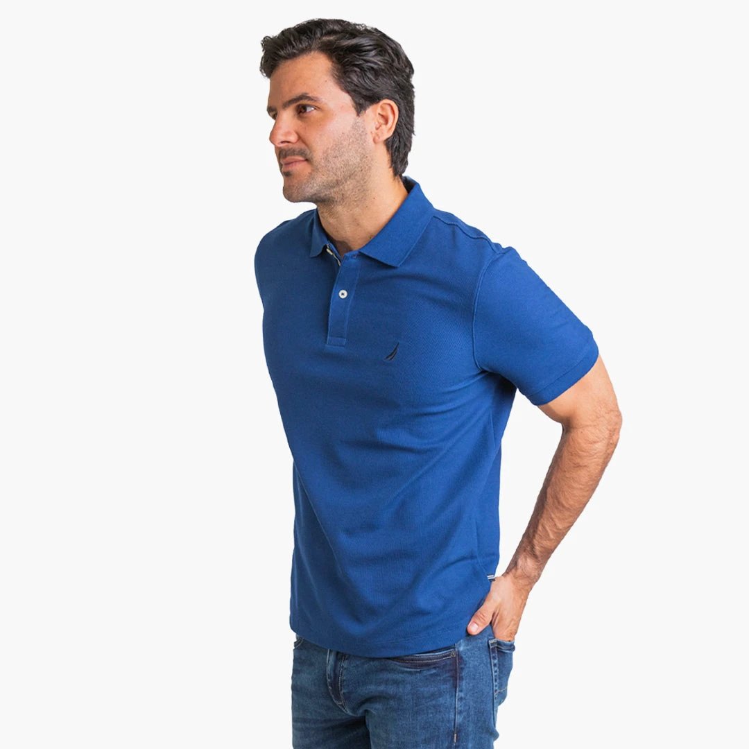 Poloshirt Nautica Mangas Cortas Liso Para Caballeros by Nautica