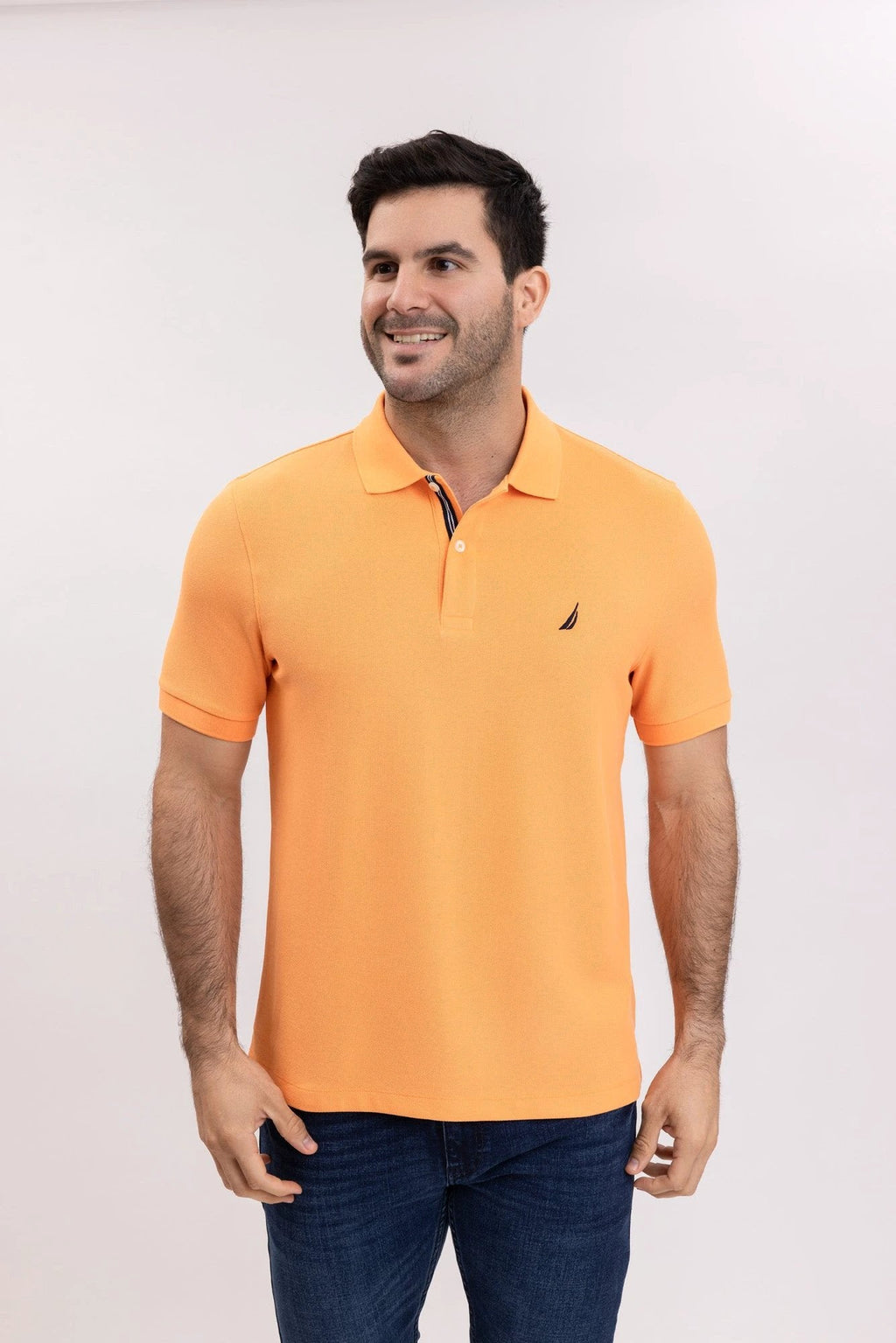 Poloshirt Nautica Mangas Cortas Liso Para Caballeros by Nautica