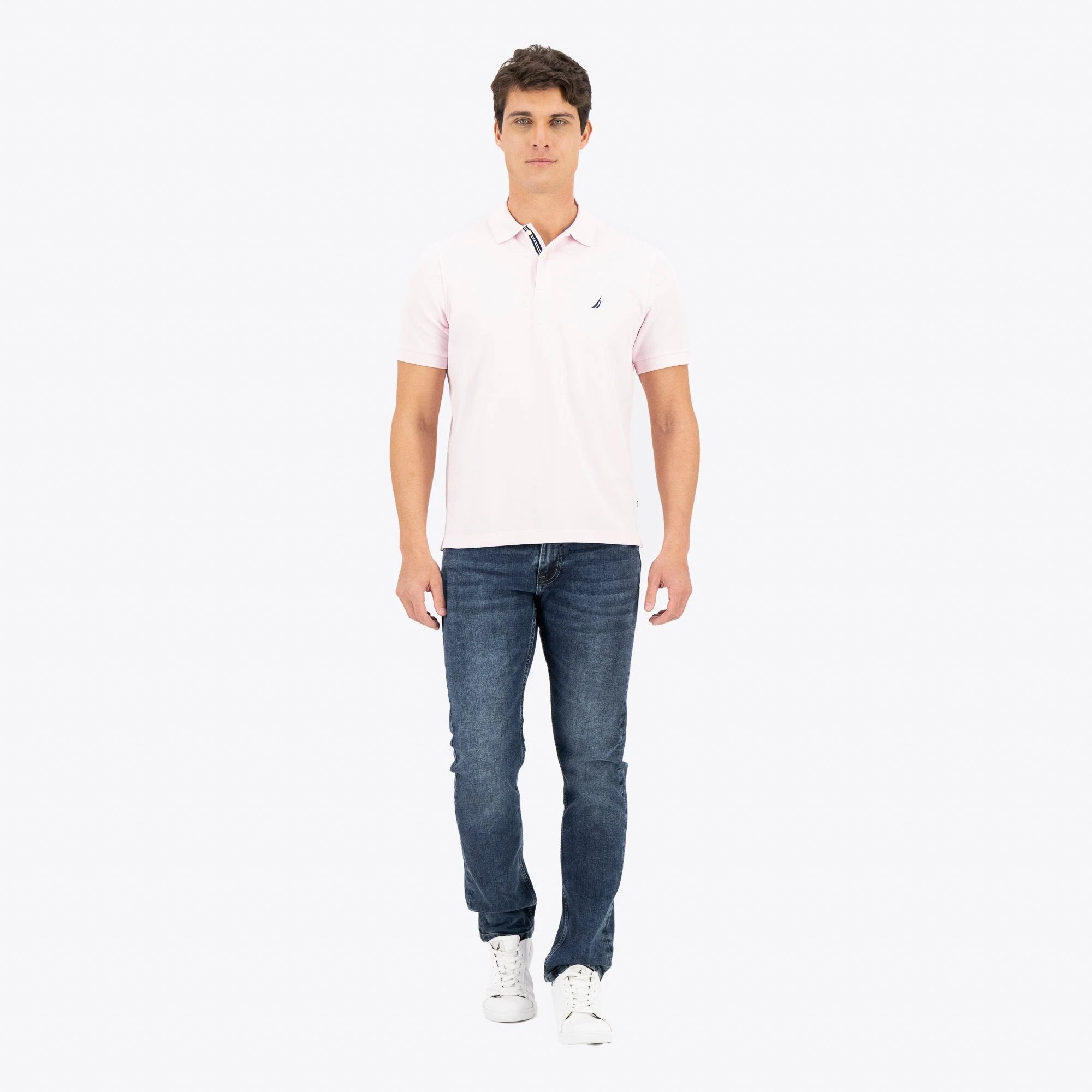Poloshirt Nautica Mangas Cortas Liso Para Caballeros by Nautica
