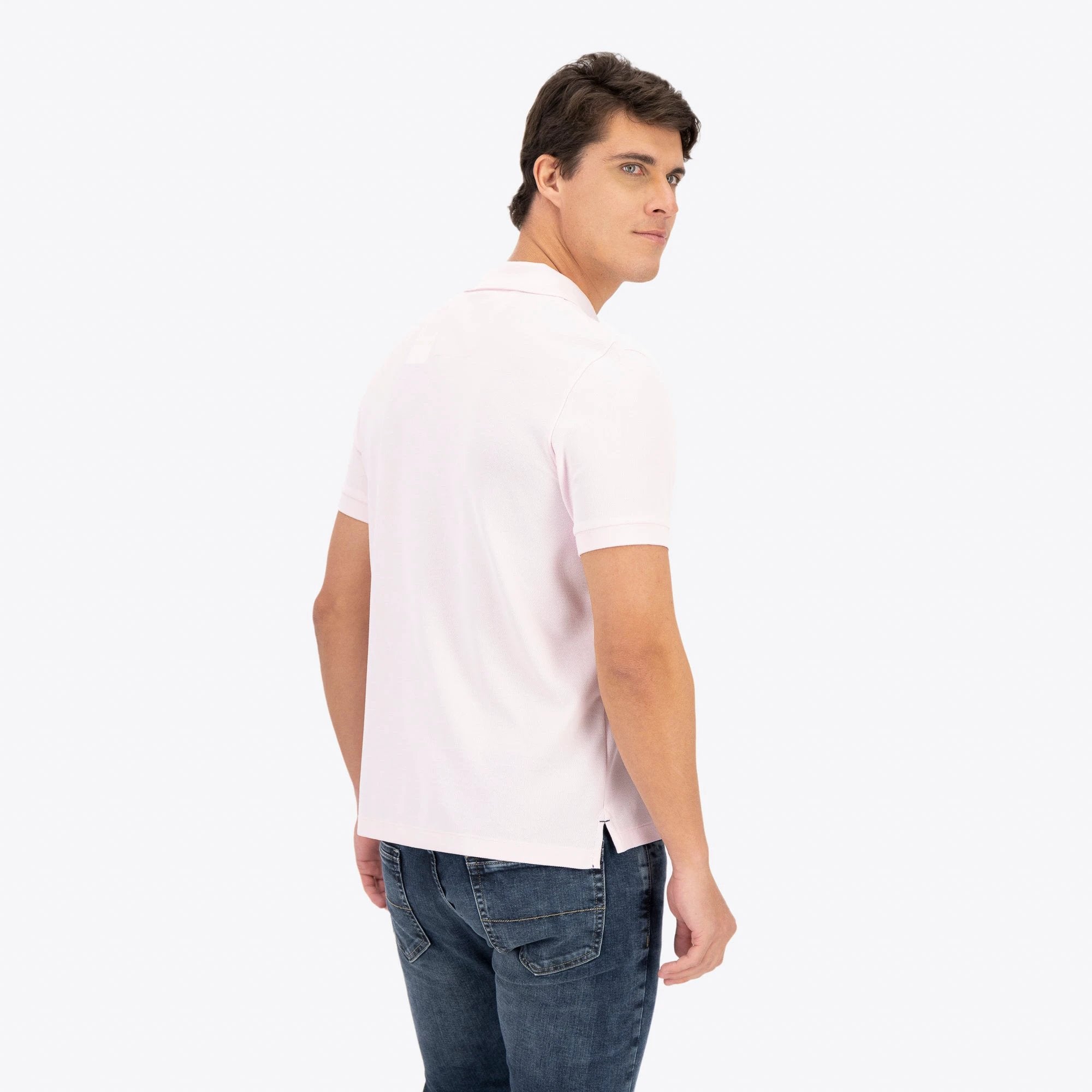 Poloshirt Nautica Mangas Cortas Liso Para Caballeros by Nautica