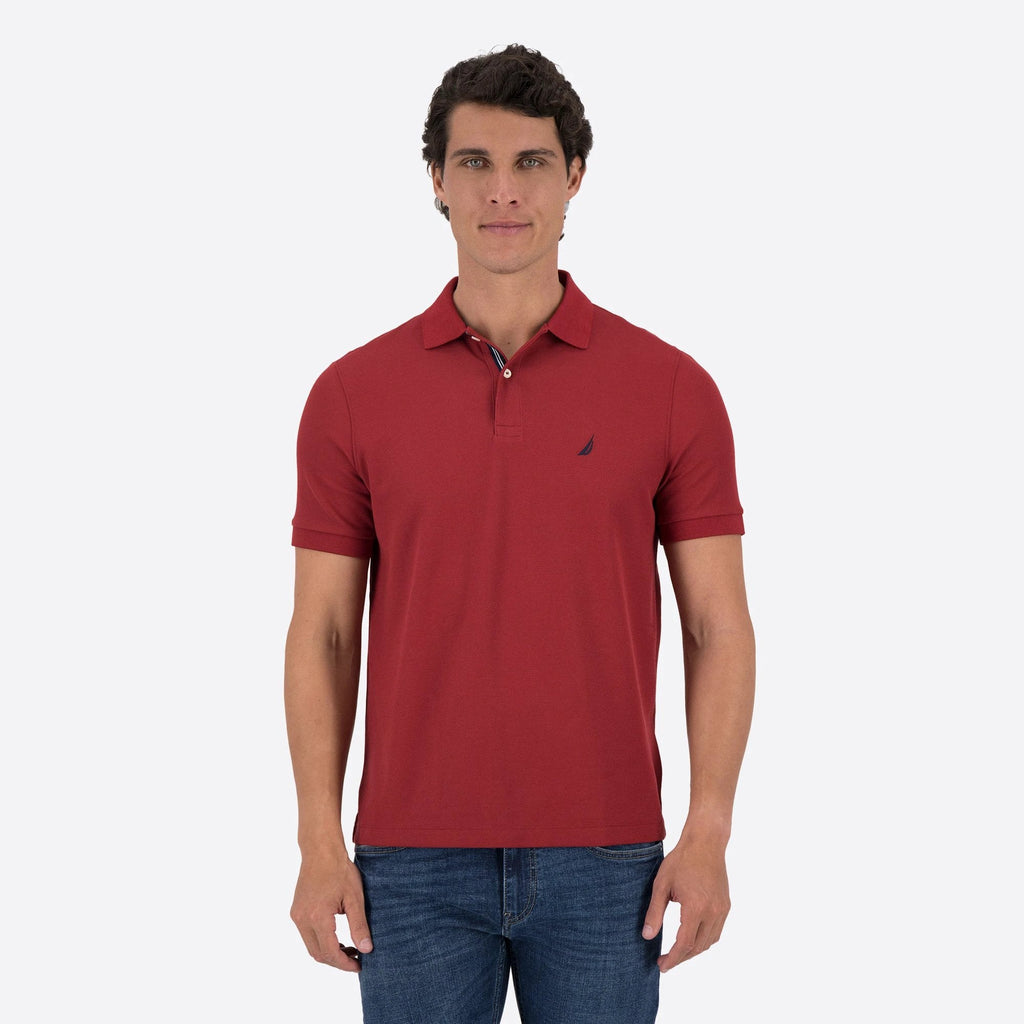 Poloshirt Nautica Mangas Cortas Liso Para Caballeros by Nautica