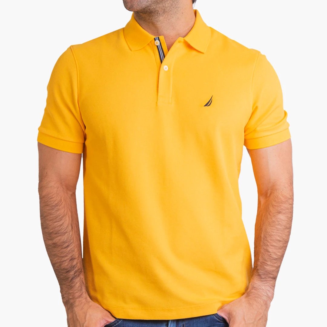 Poloshirt Nautica Mangas Cortas Liso Para Caballeros by Nautica