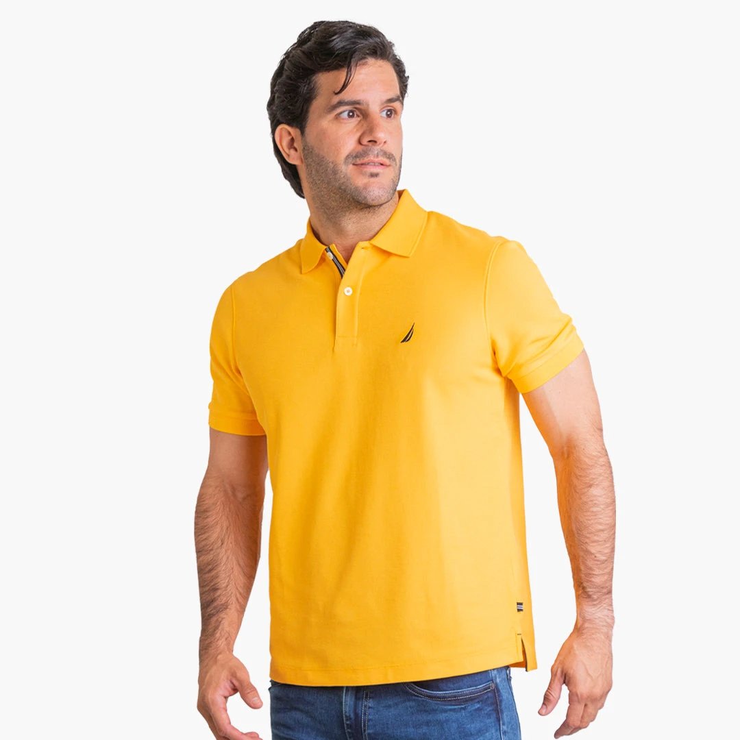 Poloshirt Nautica Mangas Cortas Liso Para Caballeros by Nautica