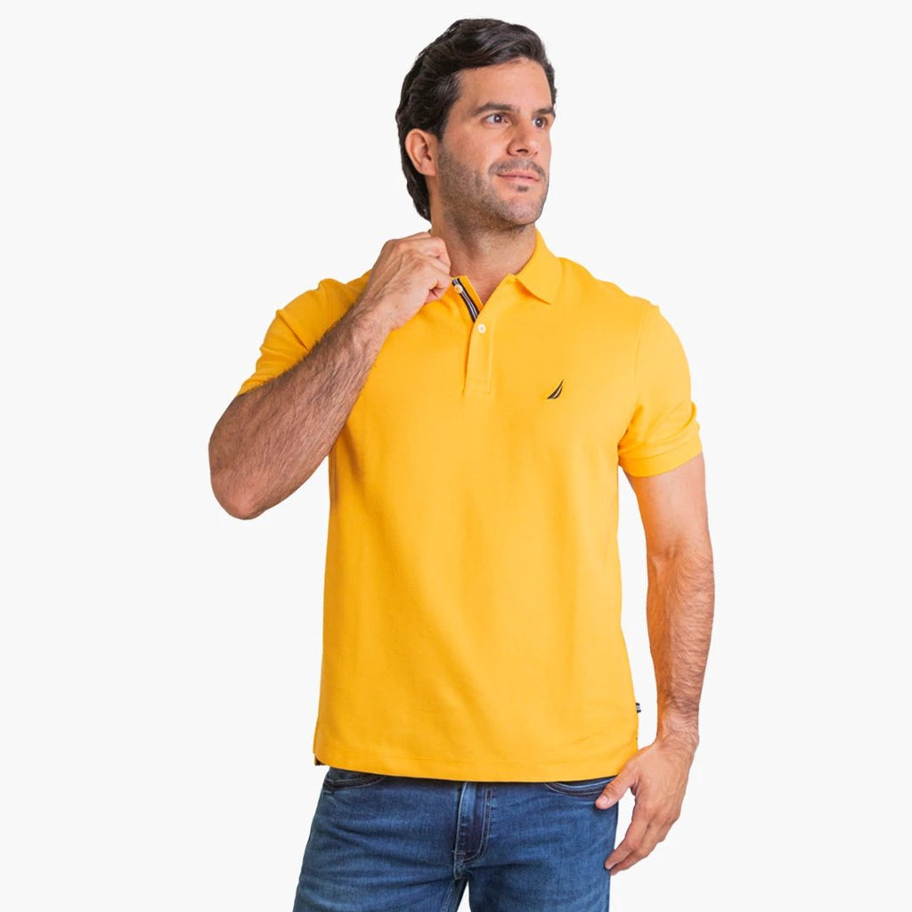 Poloshirt Nautica Mangas Cortas Liso Para Caballeros by Nautica