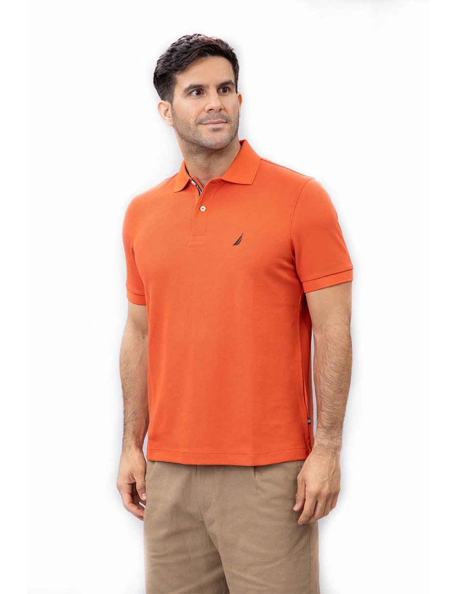 Poloshirt Nautica Mangas Cortas Liso Para Caballeros by Nautica