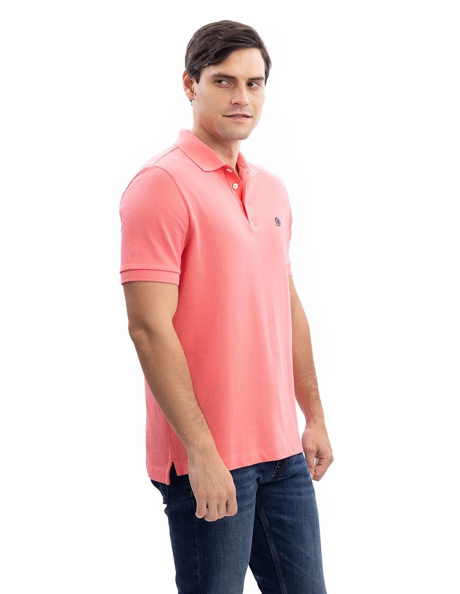 Poloshirt Nautica Mangas Cortas Liso Para Caballeros by Nautica