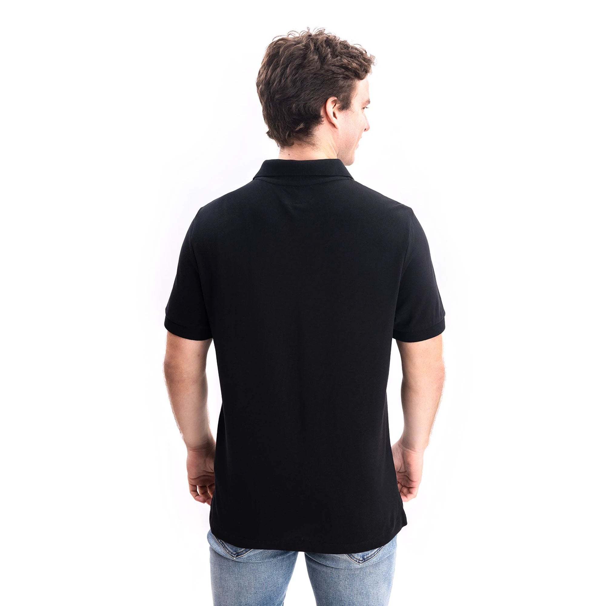 Poloshirt Nautica Mangas Cortas Liso Para Caballeros by Nautica