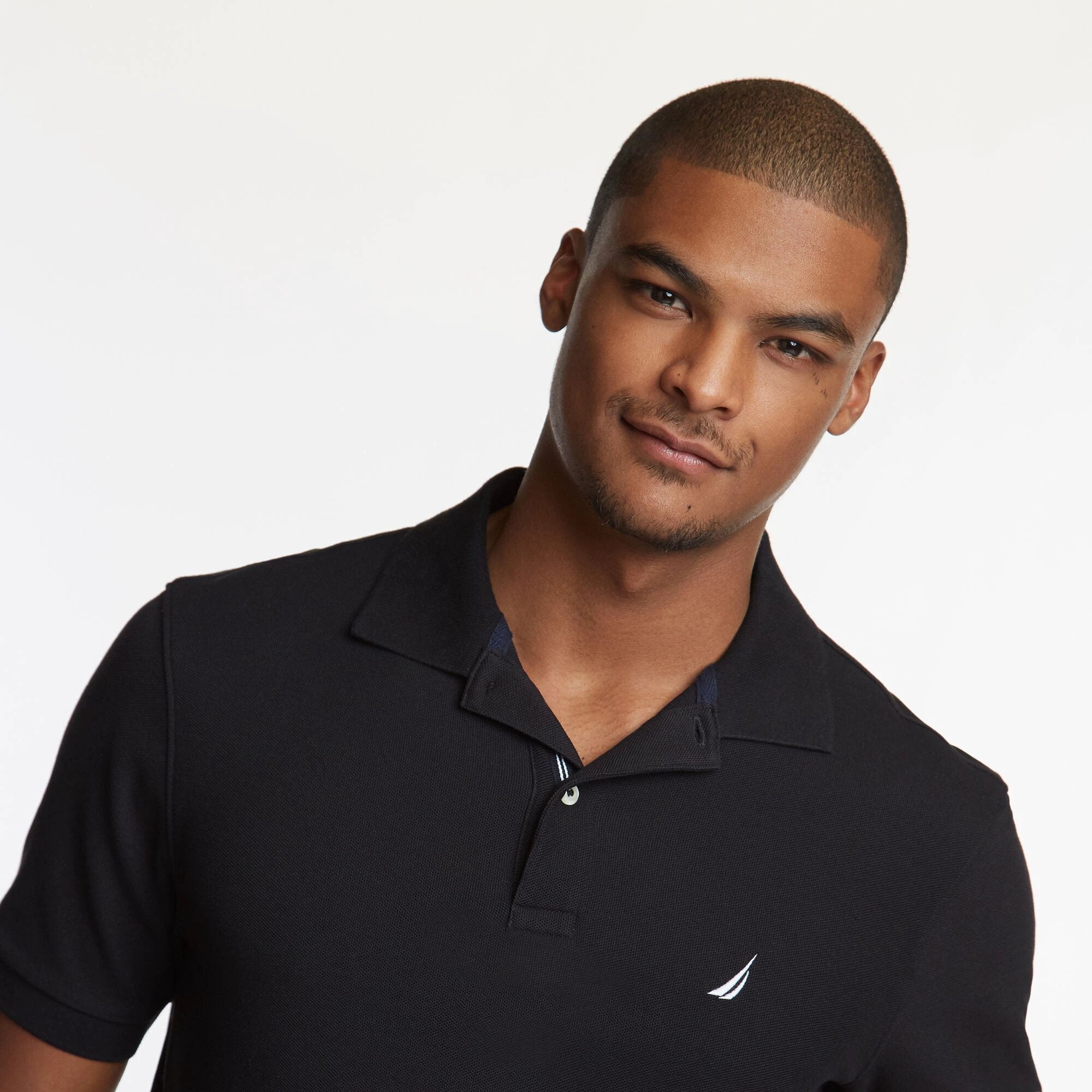 Poloshirt Nautica Mangas Cortas Liso Para Caballeros by Nautica