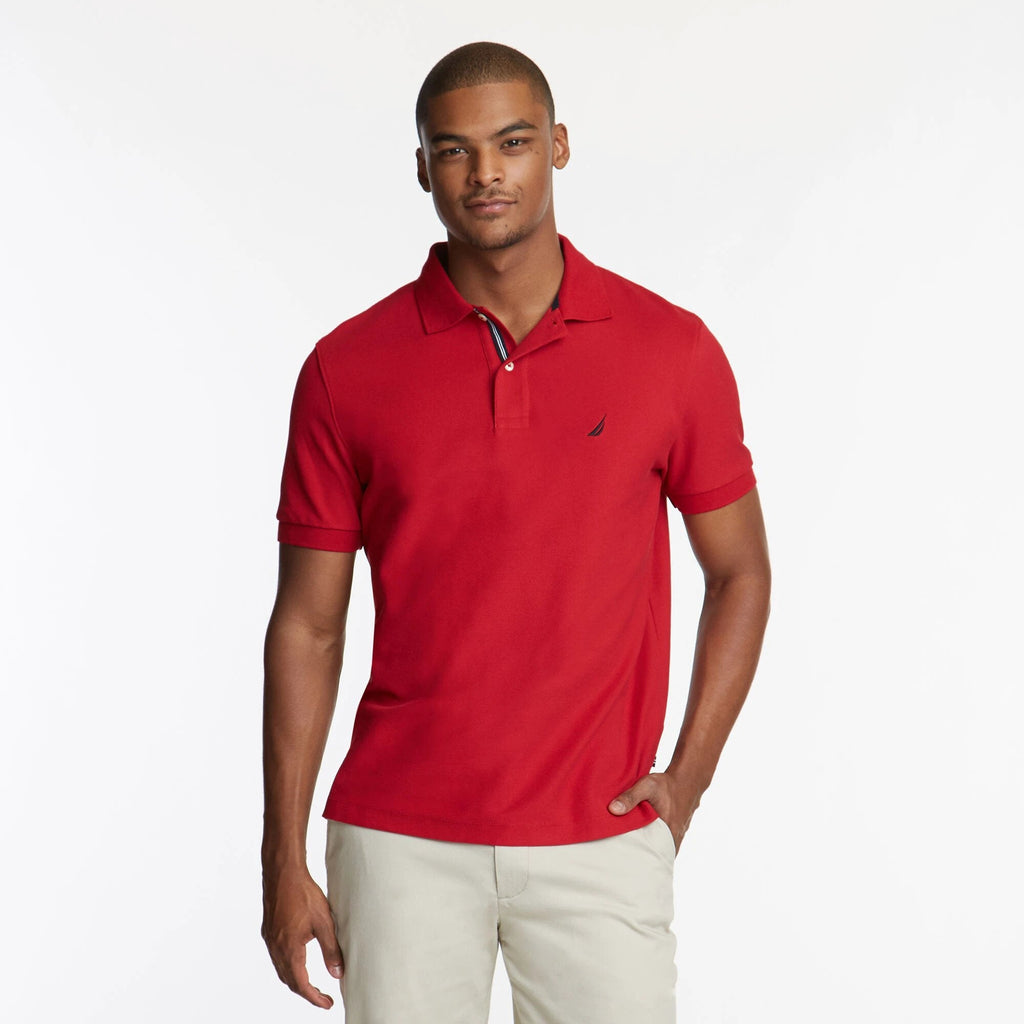 Poloshirt Nautica Mangas Cortas Liso Para Caballeros by Nautica