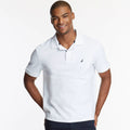 Poloshirt Nautica Mangas Corta Liso P/ Caballeros K41050-1BW by Nautica