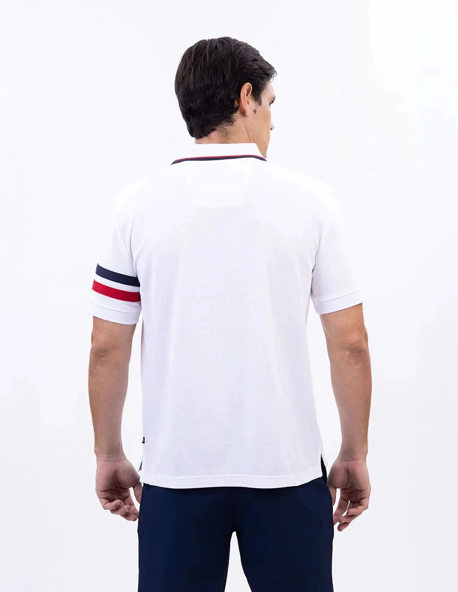 Poloshirt Nautica Mangas Cortas Liso Para Caballeros by Nautica