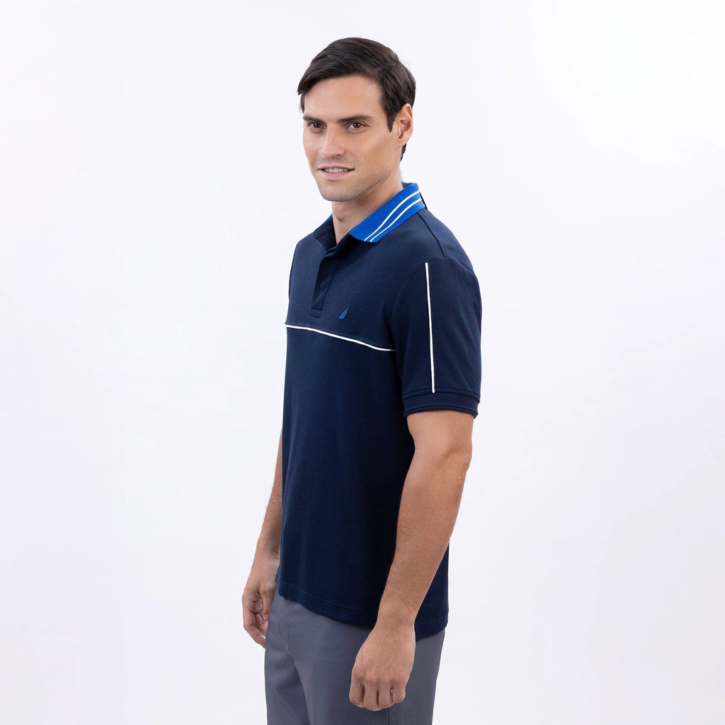 Poloshirt Nautica Mangas Cortas Liso Para Caballeros by Nautica