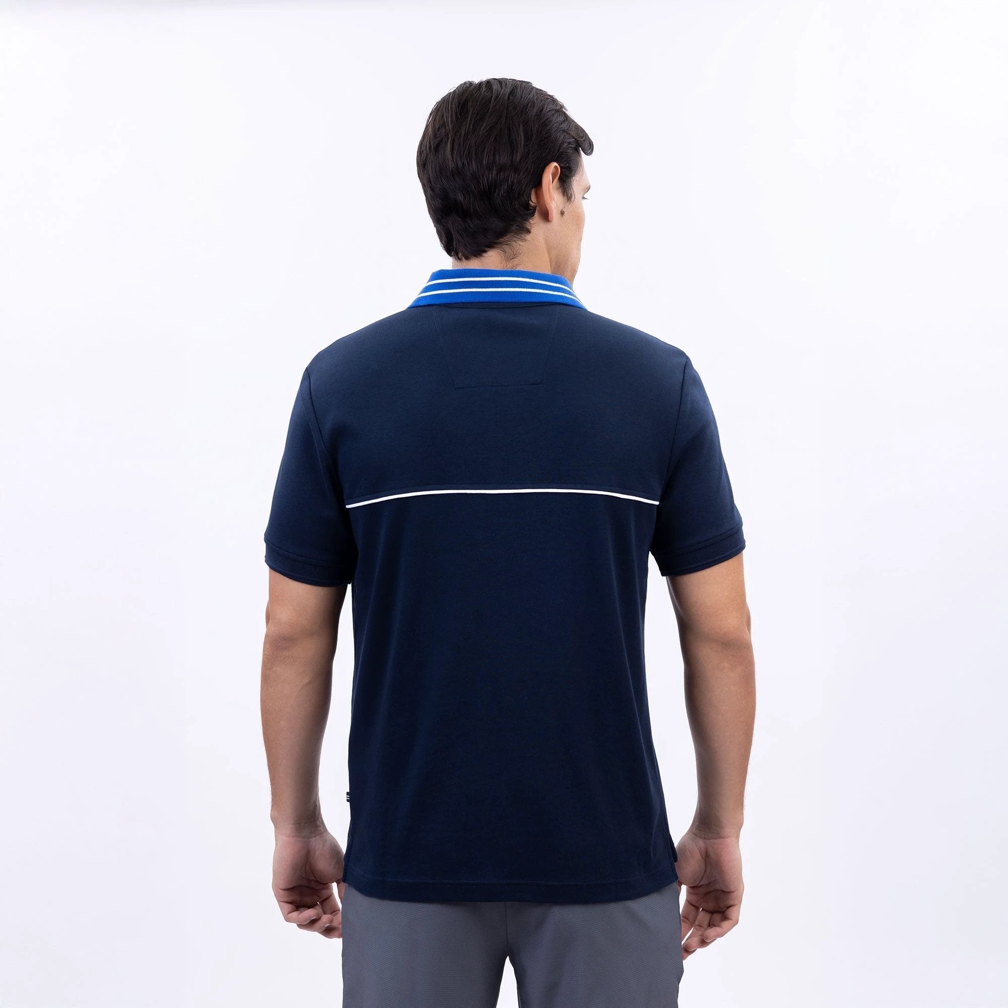 Poloshirt Nautica Mangas Cortas Liso Para Caballeros by Nautica