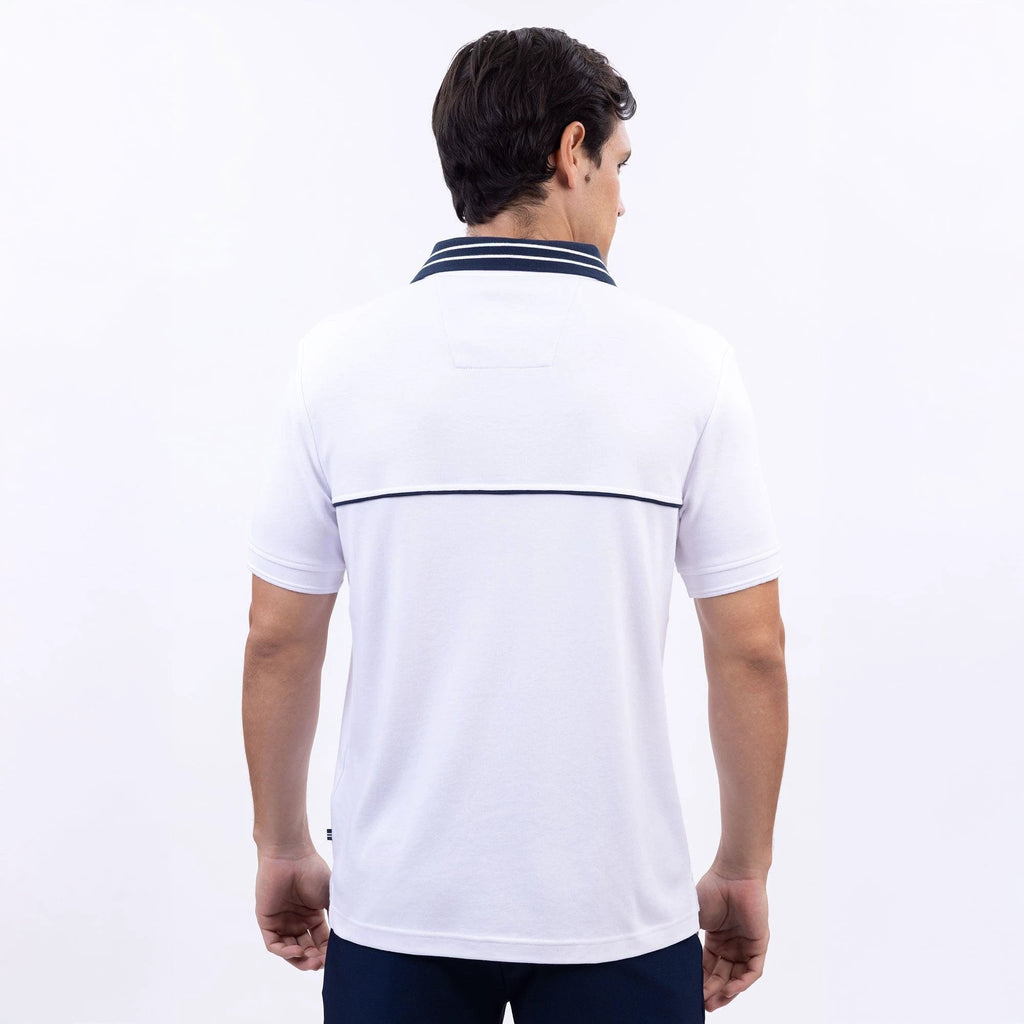 Poloshirt Nautica Mangas Cortas Liso Para Caballeros by Nautica