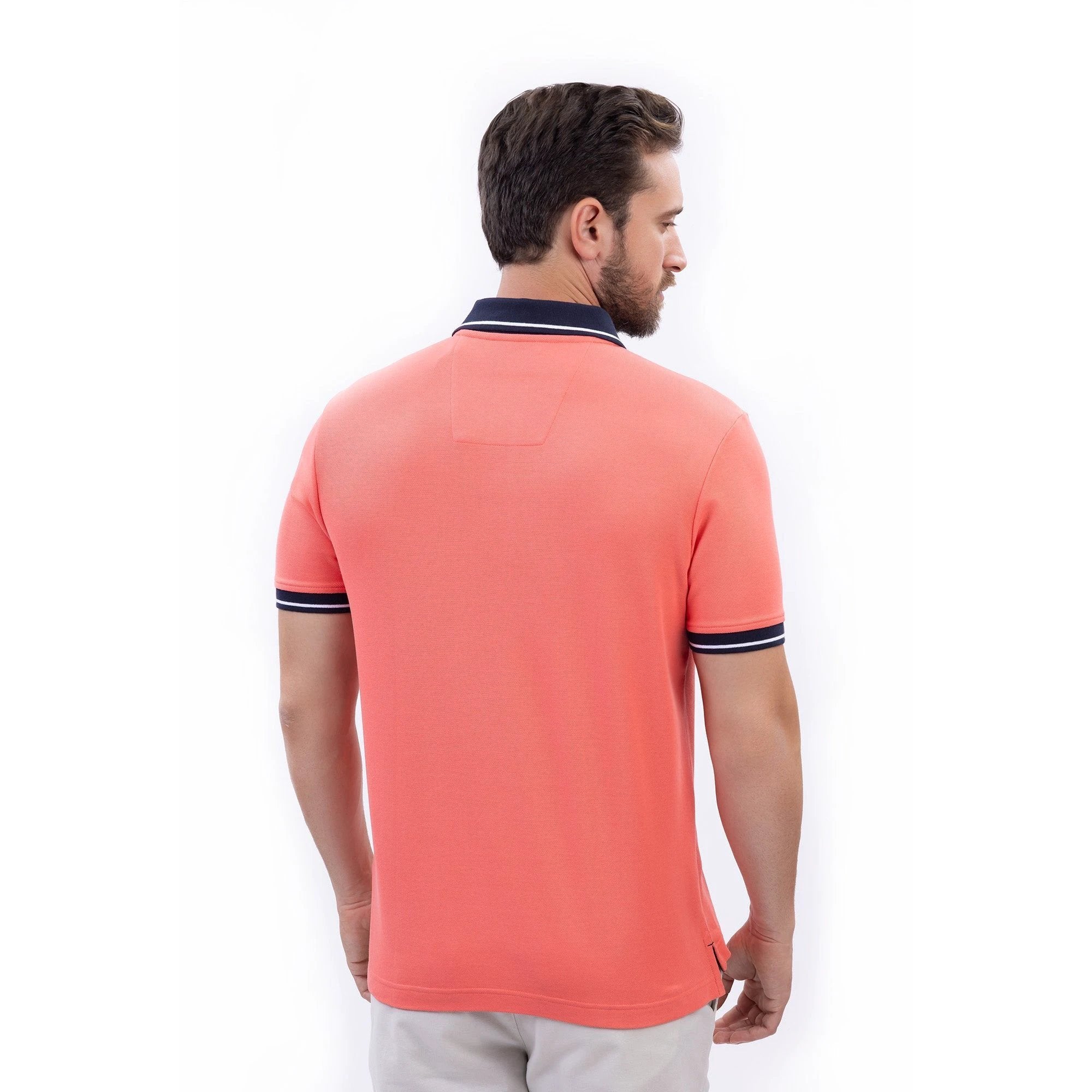Poloshirt Nautica Mangas Cortas Liso Para Caballeros by Nautica