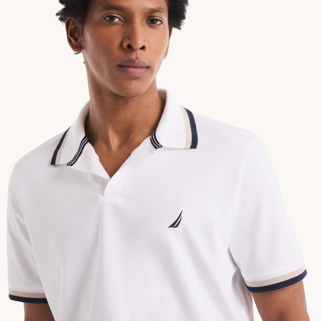 Poloshirt Nautica Mangas Cortas Liso Para Caballeros by Nautica