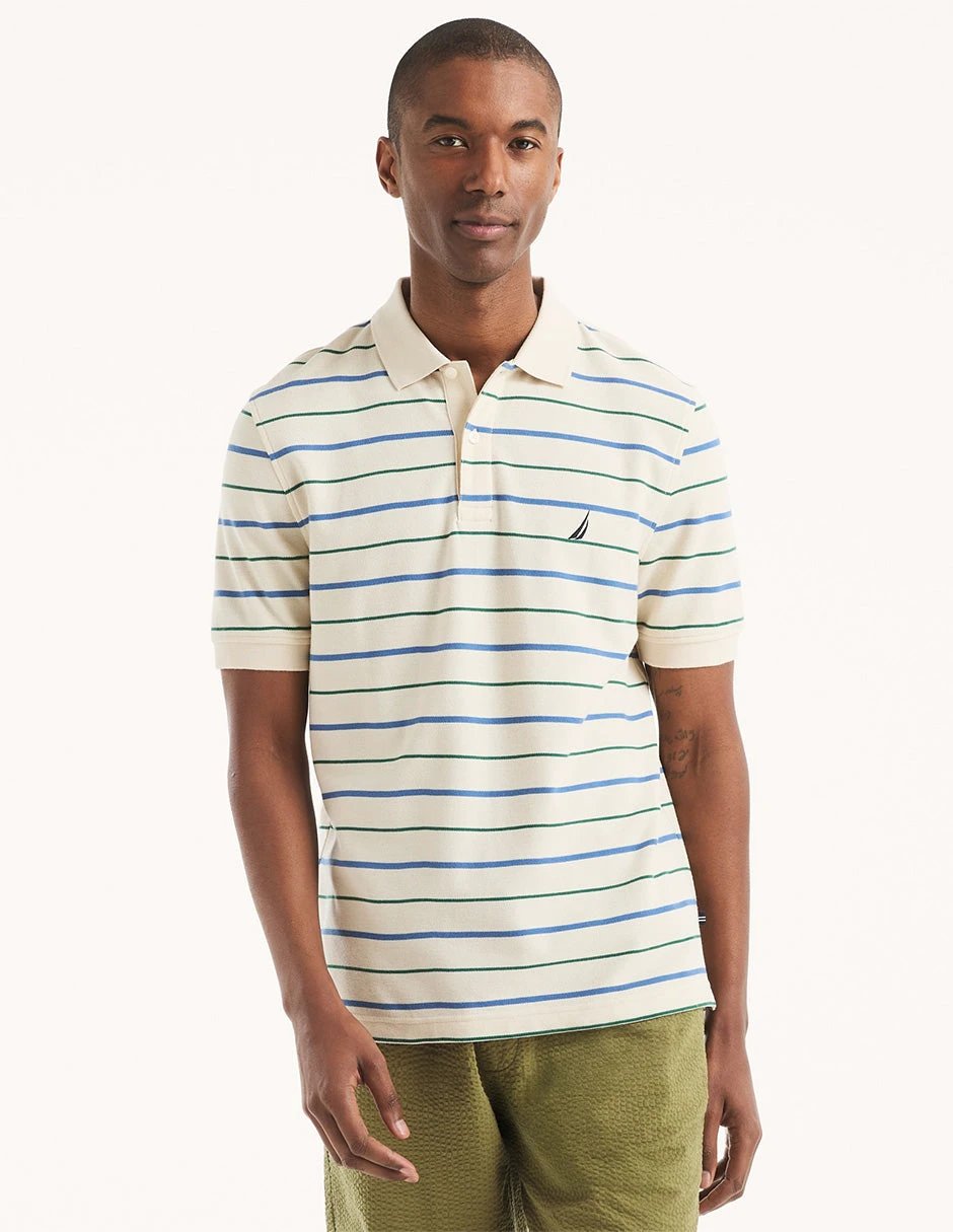 Poloshirt Nautica Mangas Cortas Rayas Para Caballeros by Nautica