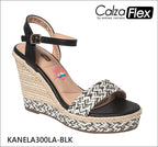 Sandalias Calzaflex Kanela Para Damas by Calzaflex