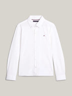 Camisa Tommy Hilfiger Mangas Largas Lisa Para Niños by Tommy Hilfiger