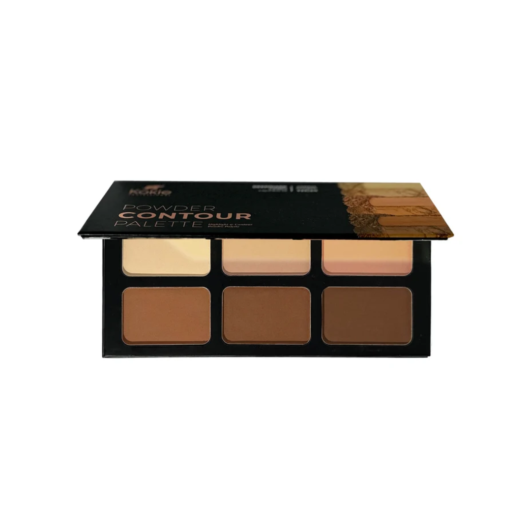Kokie Powder Contour Palette Deep/Dark 863