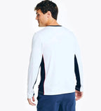 Camiseta Nautica Mangas Largas Combinado P/ Caballeros by Nautica