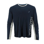 Camiseta Nautica Mangas Largas Combinado P/ Caballeros by Nautica